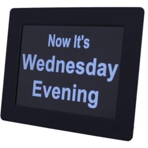 Reminder Clock with dual display